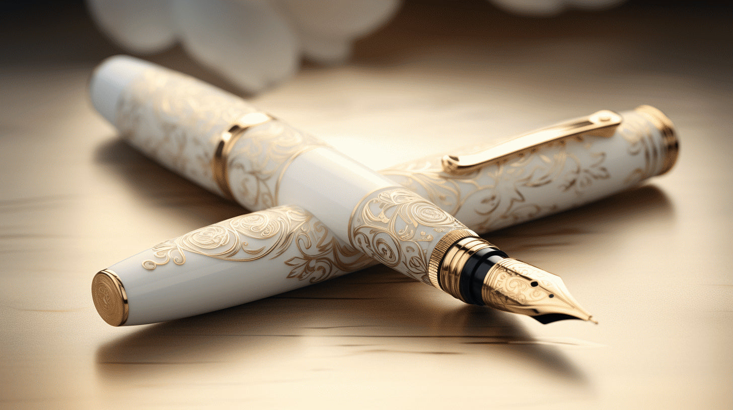 Brass Fountain Pen Aesthetics