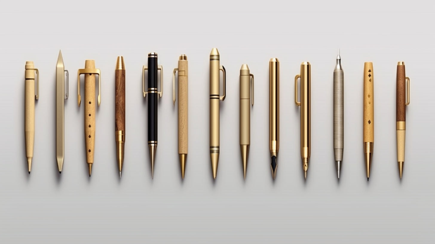 Elegant Handmade Wooden Pens