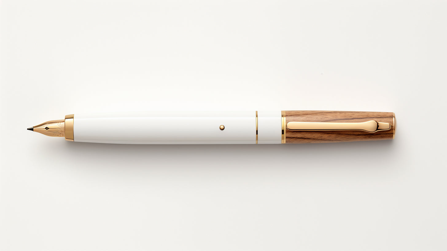 Wooden Brass Fountain Pen