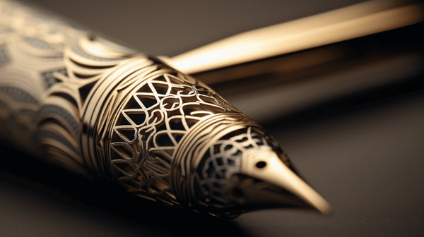 Brass Fountain Pen Craftsmanship