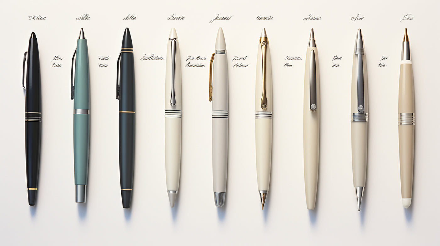 Beyond the Ballpoint: Exploring Different Types of Fountain Pen Tips