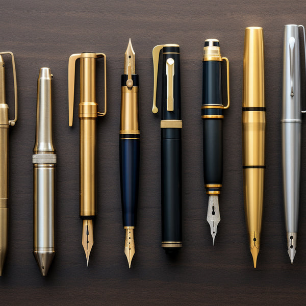 Brass Fountain Pens: A Touch of Vintage Charm and Modern Elegance