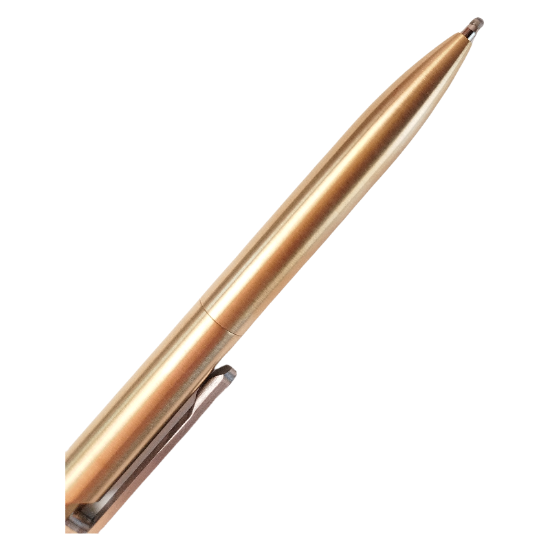 The Axis | Brass Bolt Action Pen