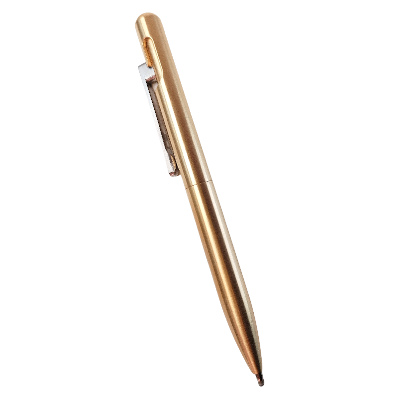 The Axis | Brass Bolt Action Pen