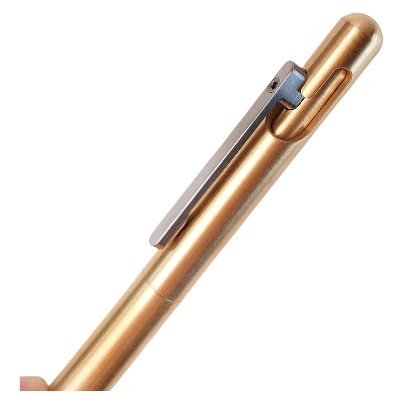 The Axis | Brass Bolt Action Pen