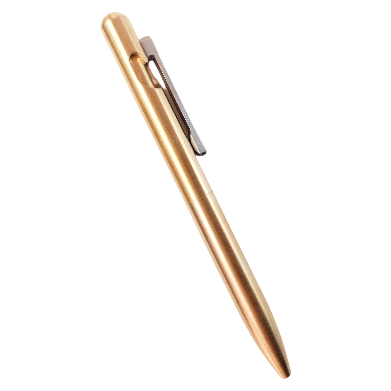 The Axis | Brass Bolt Action Pen